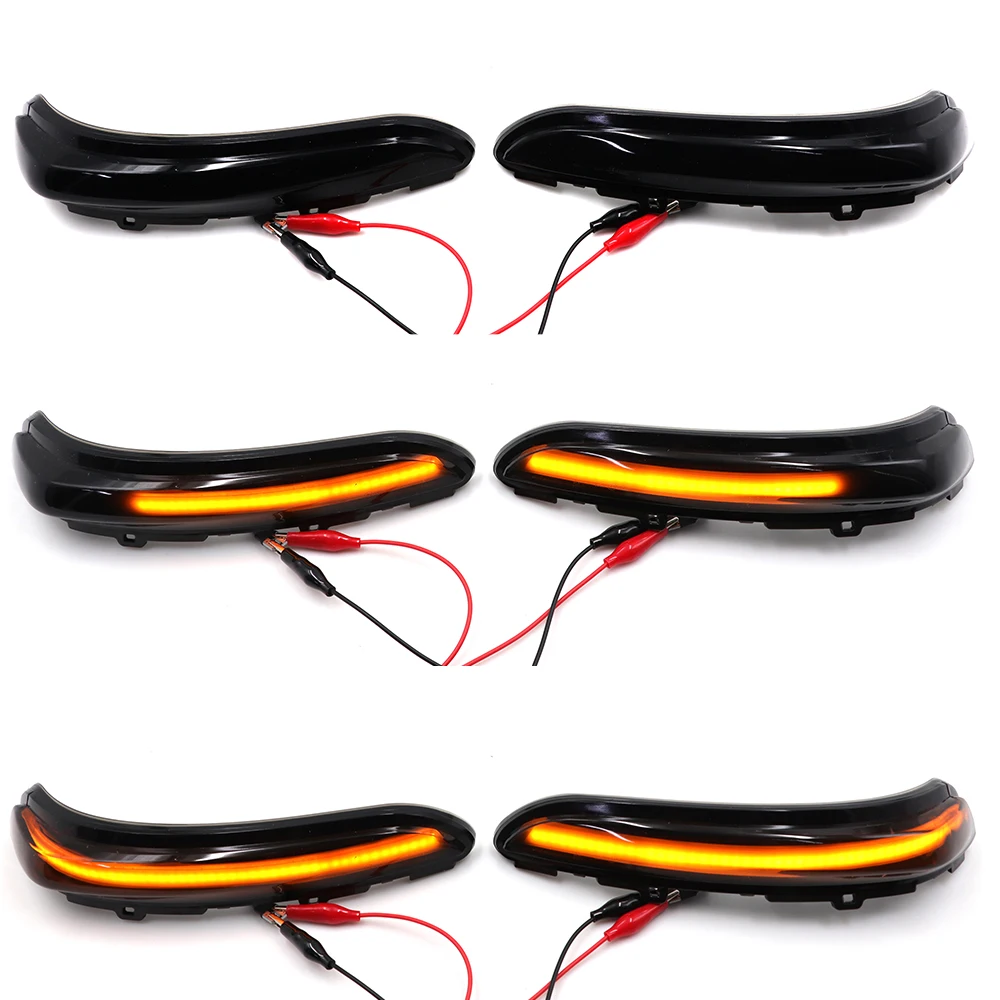Intermitente dinámico de señal de giro, luz indicadora de espejo lateral para Peugeot 208, 2008, 12 '-22, Citroen C3, MK3, C4, Cactus, Opel, Corsa F - imagen 5