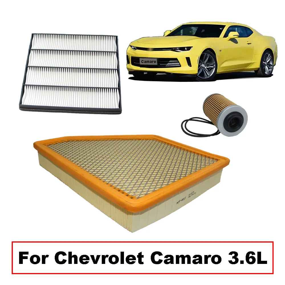 Kit filtros aceite aire habitáculo Chevrolet Camaro 3.6L 2009-2015