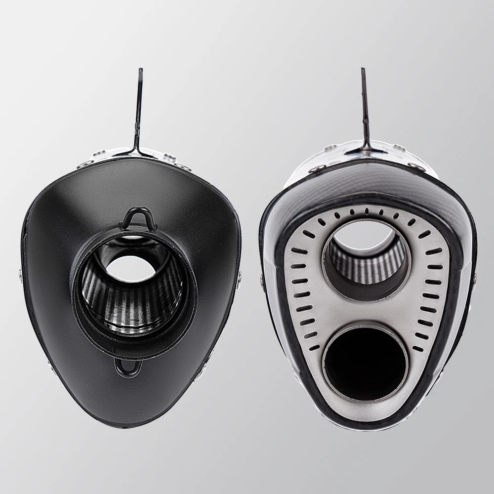 Silenciador con DB K175 para motocicleta