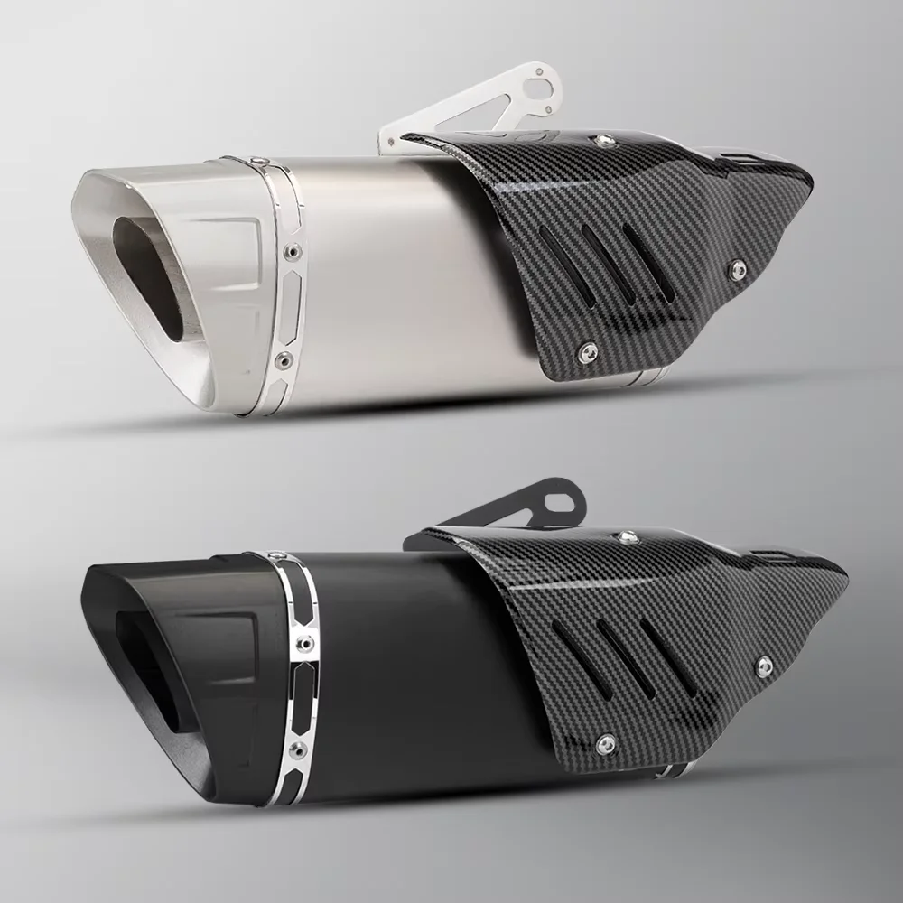 Escape completo carbono CFMoto NK 250/300sr con silenciador - imagen 2