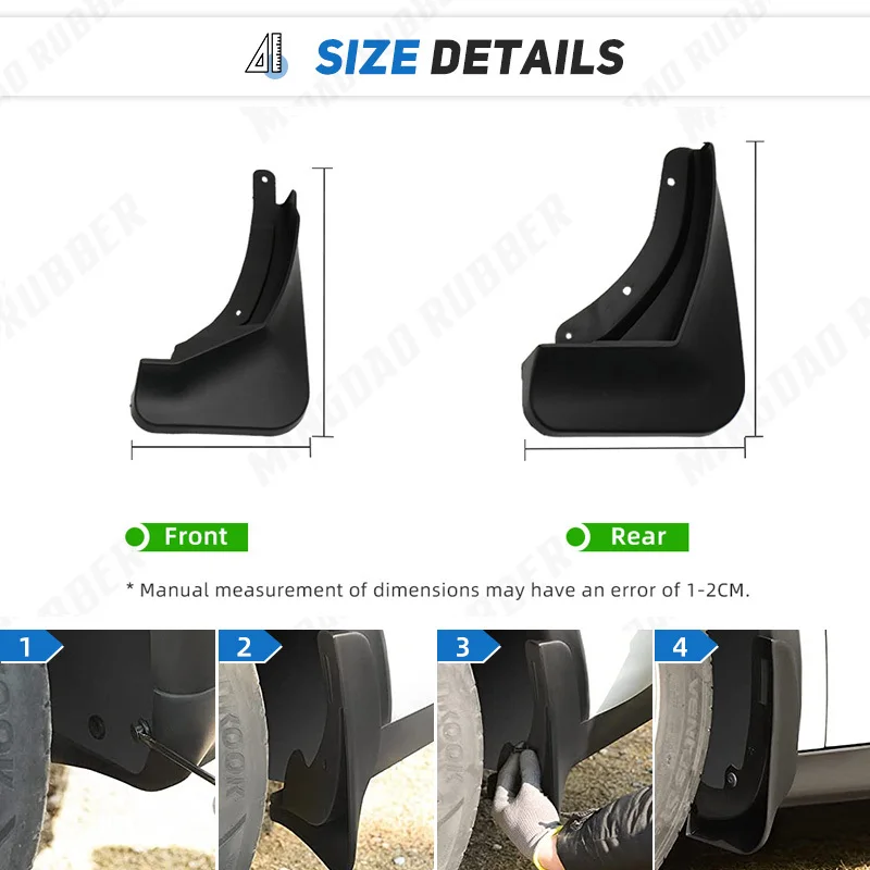 Protector guardabarros inferiores VW Jetta VS5 2022-2023 - imagen 3