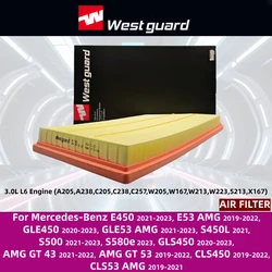 Filtro aire WESTGUARD A 6540940004 – Mercedes AMG E450 GLE53