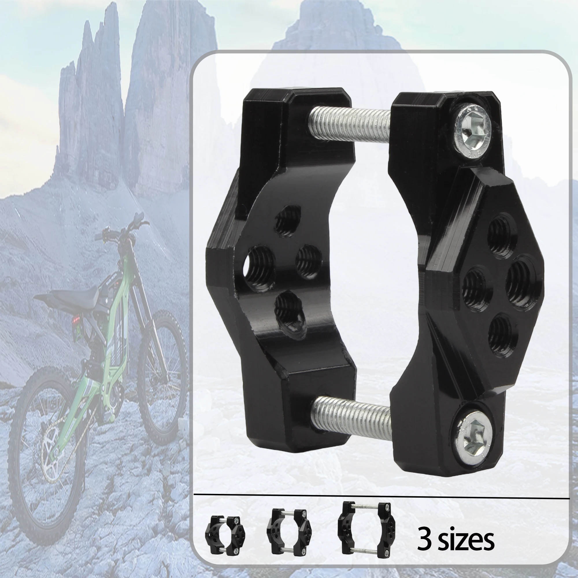Soporte faro motocicleta abrazadera universal 32-54mm para Motocross - imagen 5