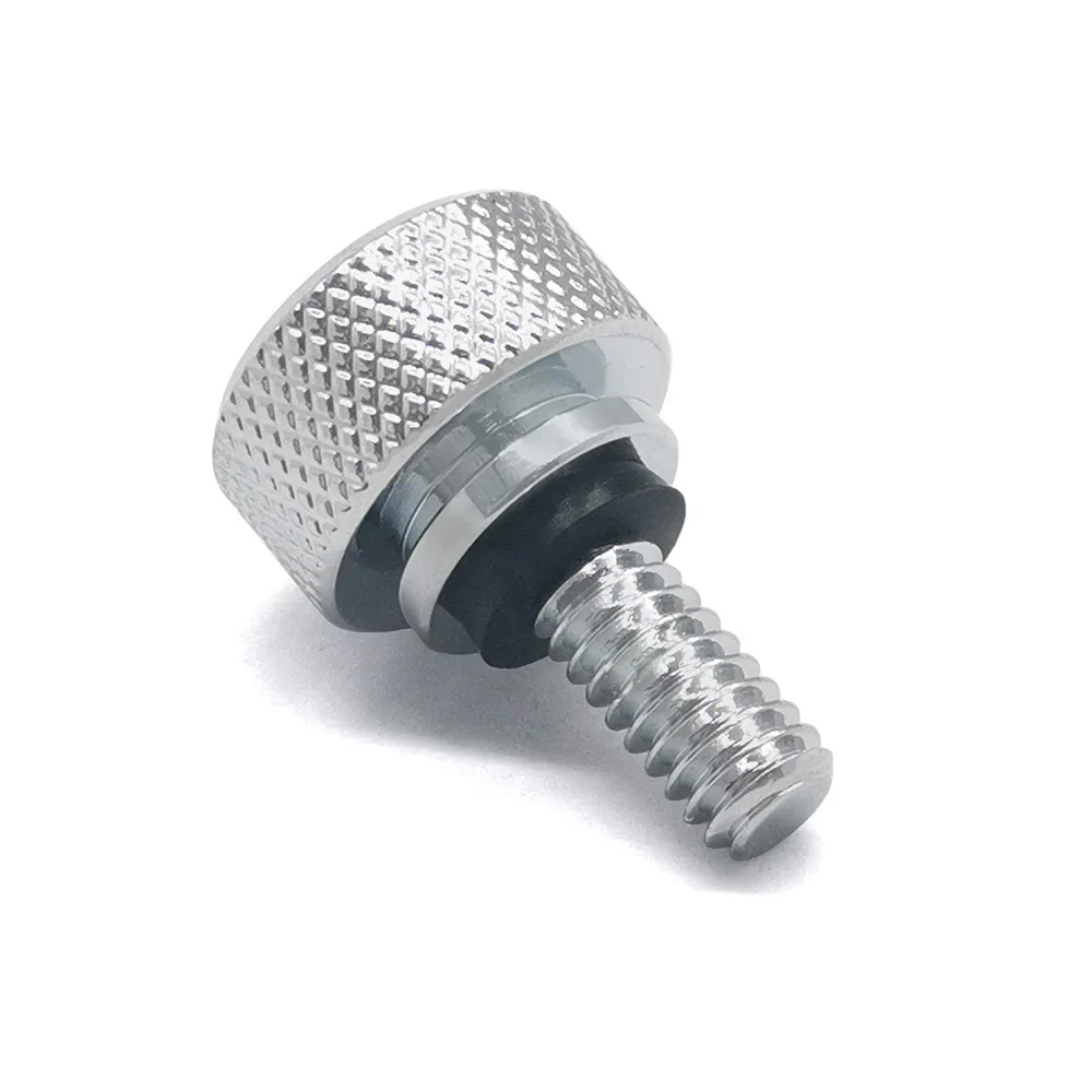 Tornillo cromado para asiento Harley Sportster, Touring y Softail - imagen 2