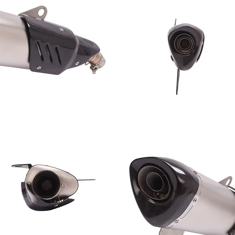 Silenciador de escape de fibra de carbono para BMW C 400 X/GT 2018-2021 - imagen 3