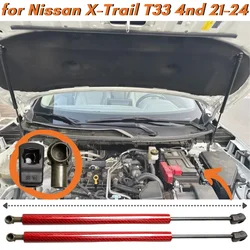 Puntales de capó tipo gas para Nissan X-Trail T33 2021-2024 y Rogue
