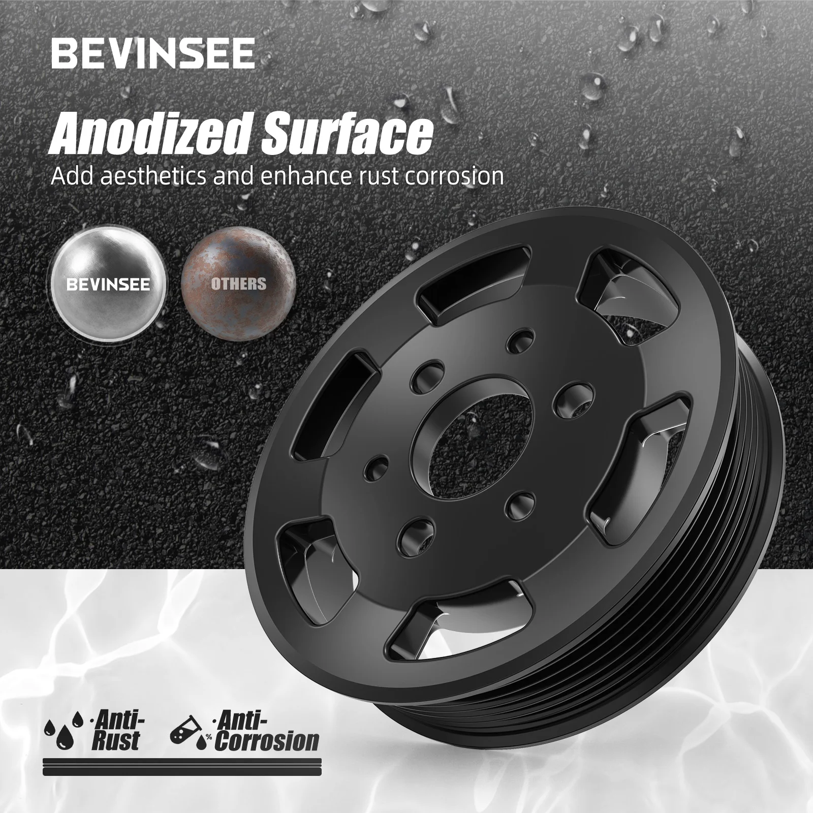 32427582947 Protector de correa de dirección asistida BMW N55 - imagen 4