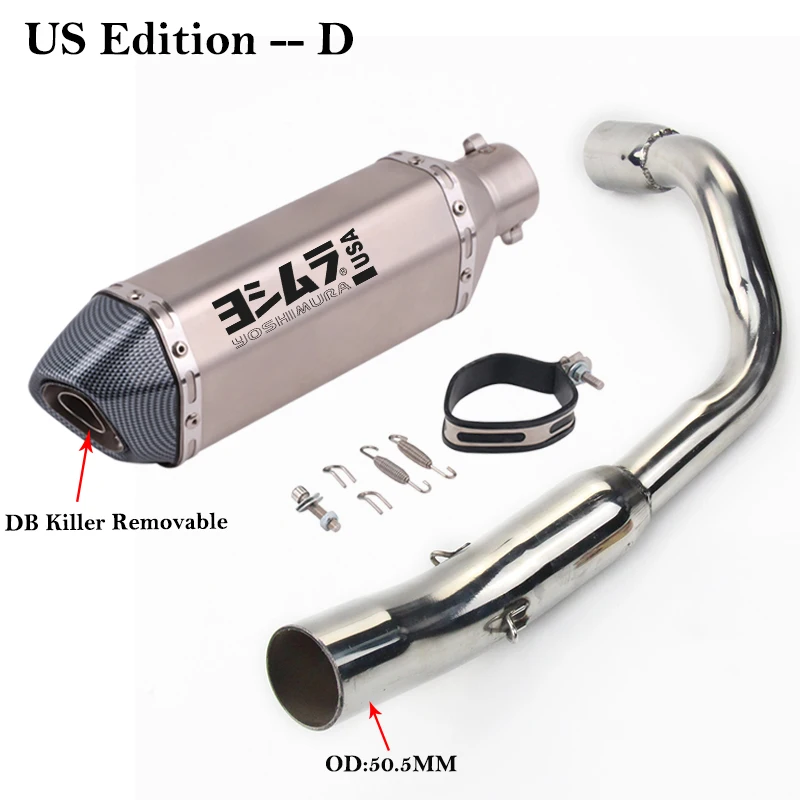 Escape completo Honda CB600F Hornet 600 con DB Killer extraíble - imagen 4