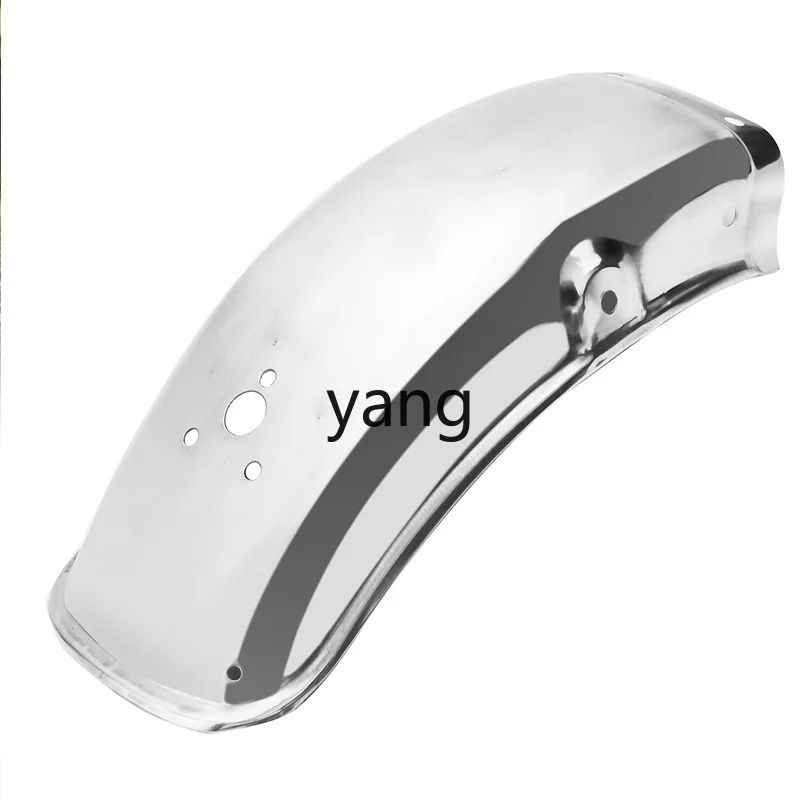 Guardabarros trasero de acero inoxidable para GN125G y N250 - imagen 5