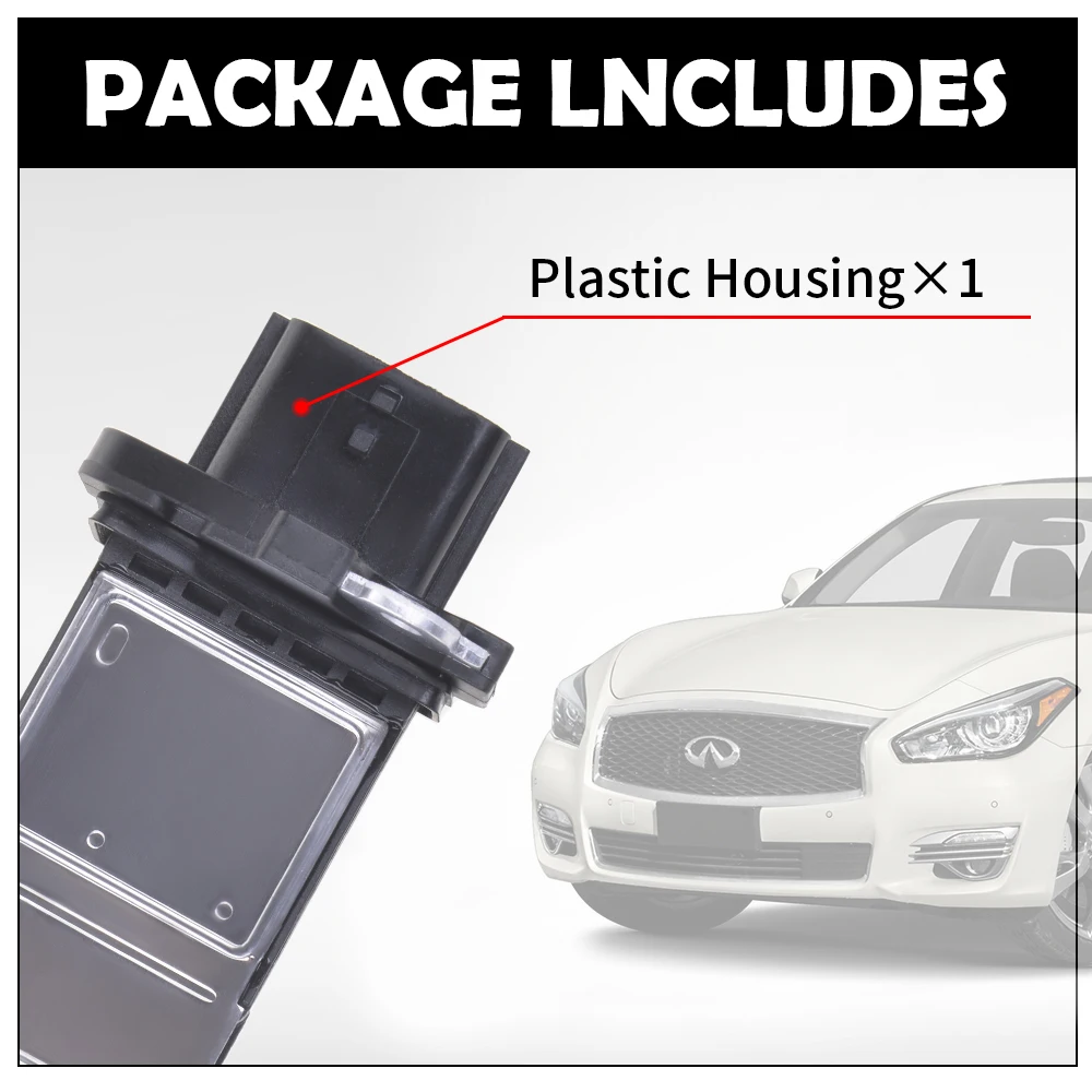 Sensor MAF 22680-1MB0A, caudalímetro para Nissan Juke 1.6 - imagen 5