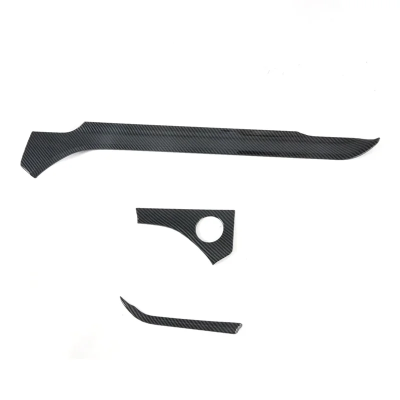 Embellecedor fibra de carbono consola central Ford Explorer - imagen 2