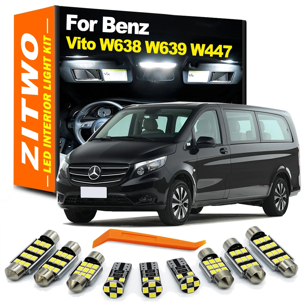 Bombilla LED Canbus interior para Mercedes Vito W638 W639 W447