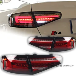 Luces de coche para Audi A4 lámpara trasera Led 2013 2014 2015 2016 señal dinámica luz trasera animación freno de parada trasera accesorios de marcha atrás