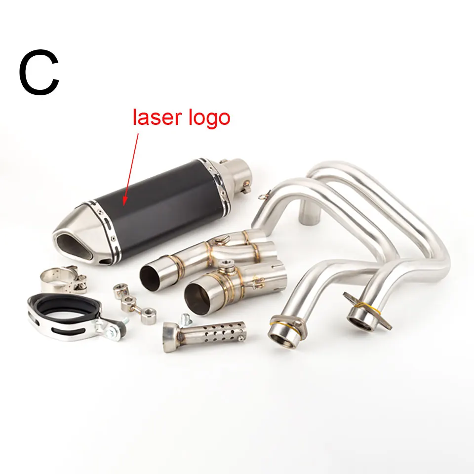 Silenciador de escape completo Kawasaki ER-6N ER-6F Z650 Ninja - imagen 4