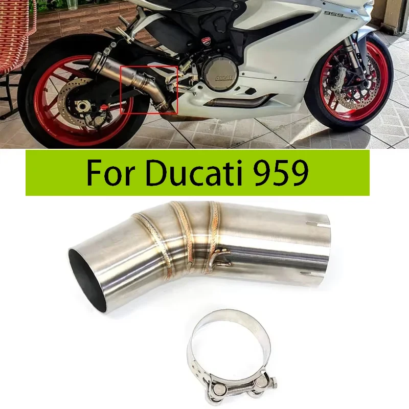 Escape Slip On universal 60mm acero inoxidable Ducati 959 Panigale - imagen 4