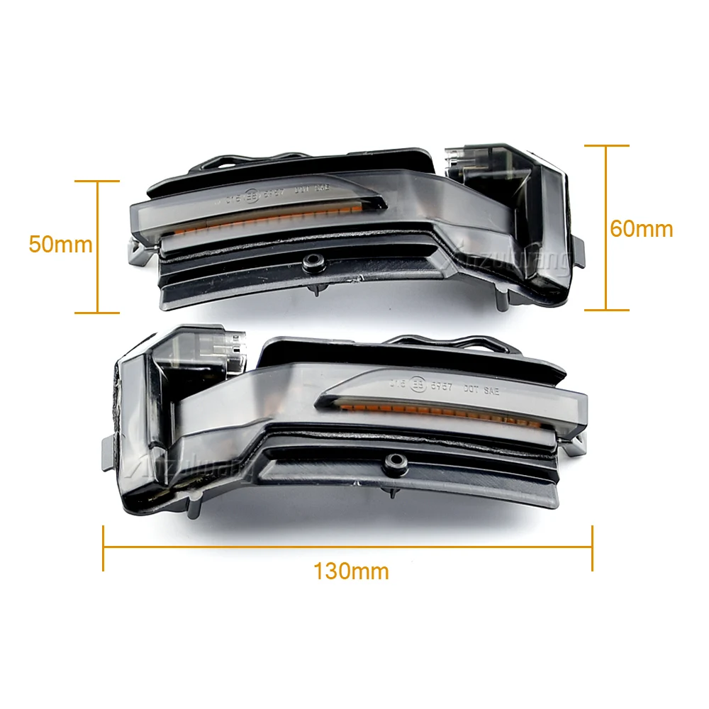 Luz de giro LED dinamica secuencial para espejo Audi Q2 2016-2022 - imagen 2