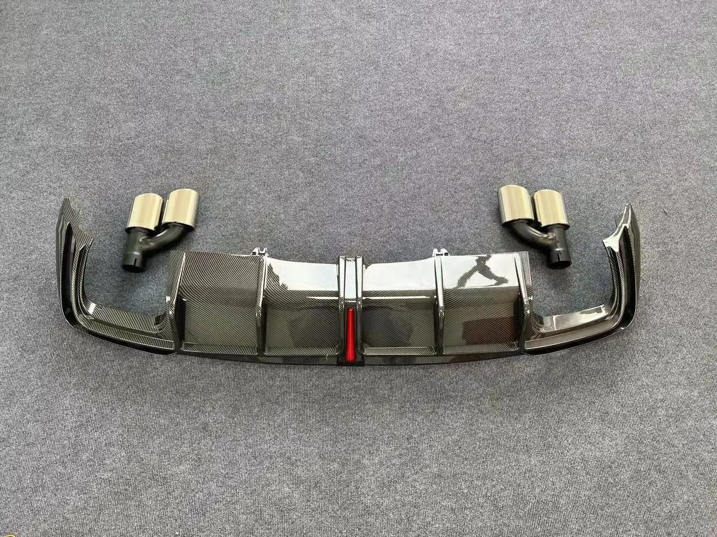 Difusor Trasero Parachoques Audi A4 B9.5 S-Line S4 2020-2024 - imagen 5