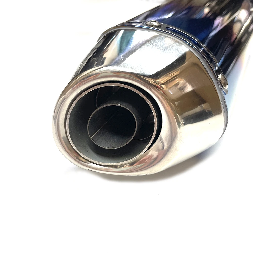 Escape de moto universal con DB Killer para Honda ZX6R y ZX10 - imagen 5