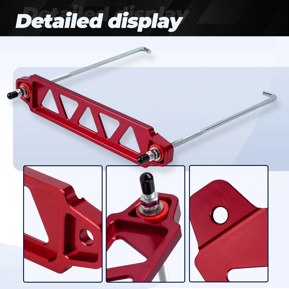 Soporte de batería de aluminio para Honda Civic EK/EG - imagen 4