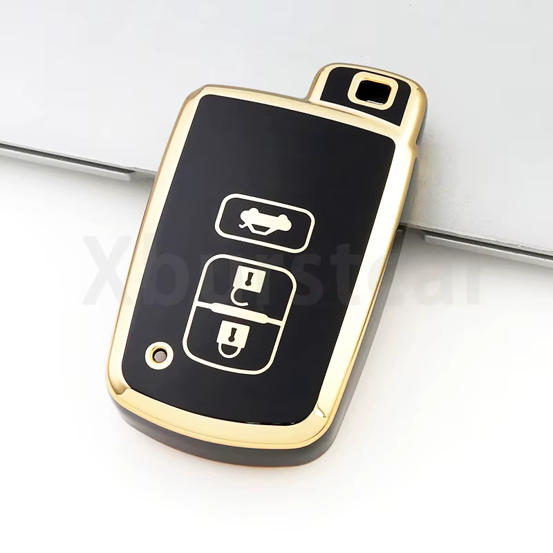 Funda puesta en diferentes llaves Toyota
