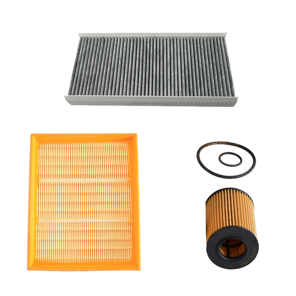 Kit filtros Mercedes Clase A/B W169/W245: aceite, aire y habitáculo