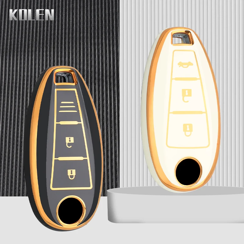 Funda de TPU para mando de coche Suzuki, carcasa protectora de llave - imagen 4