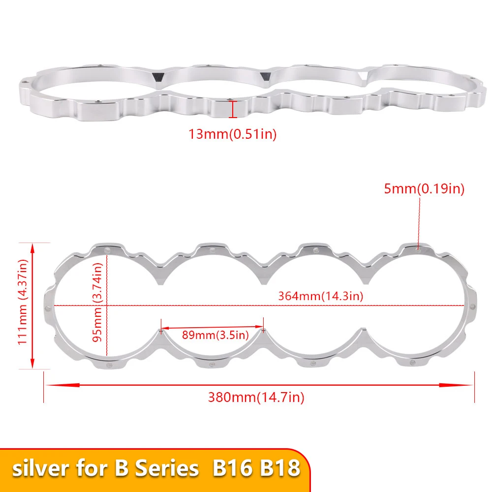 Protector de bloque motor aluminio Honda serie B VTEC B16A/B18A/B18C - imagen 2