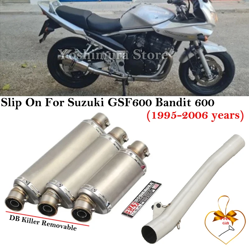 Escape Yoshimura DB Killer para Suzuki Bandit 600 GSF600 1995-2006