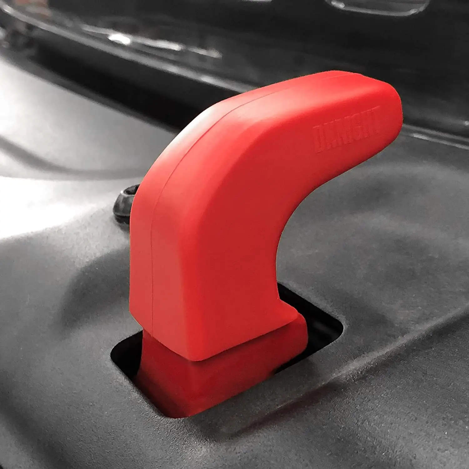 Funda goma para gancho remolque Jeep Wrangler JK JL Gladiator - imagen 3