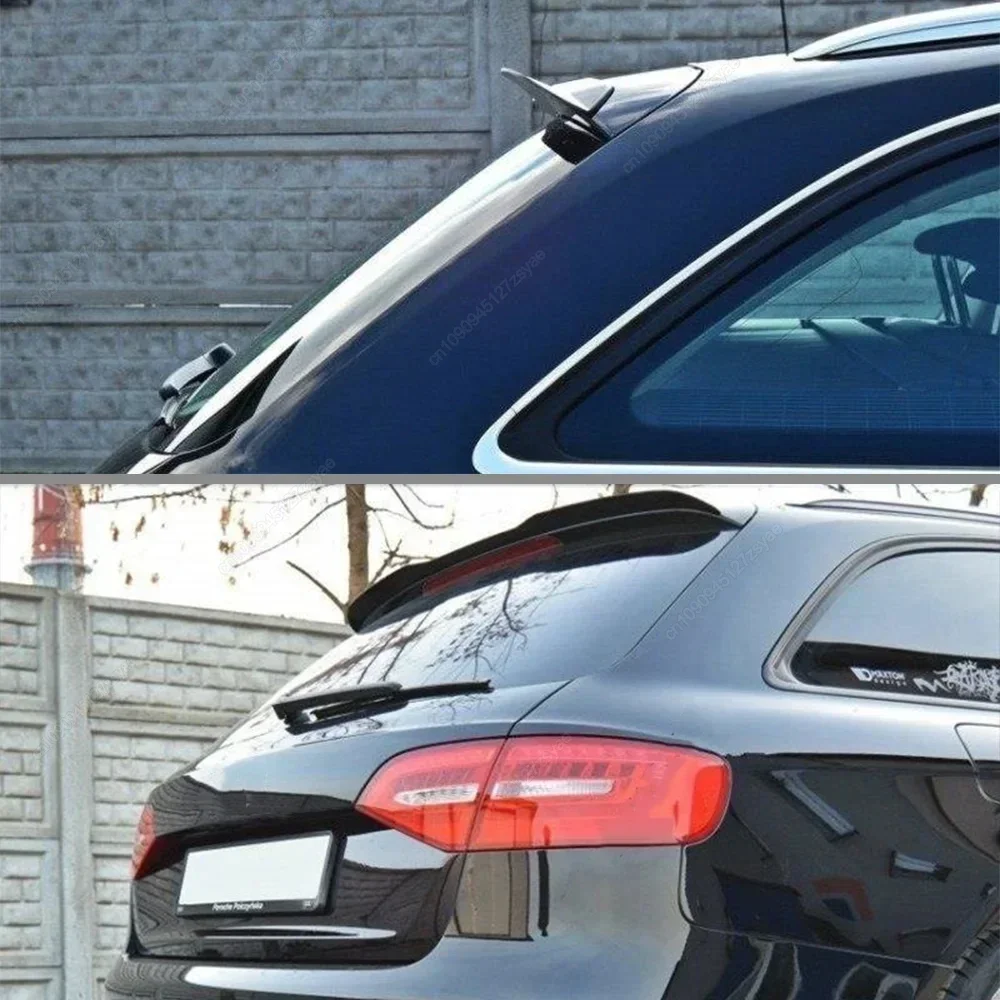 Alerón trasero ABS negro brillante para Audi A4 B8 8.5 Avant y Allroad - imagen 3