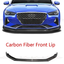 Splitter delantero de fibra de carbono para Genesis G70 2019-2021