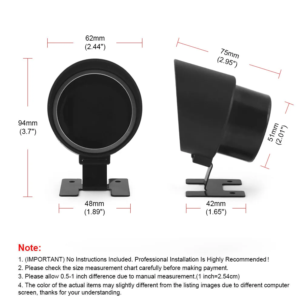 Medidor de temperatura del agua y voltímetro LCD 10-24 V - imagen 4