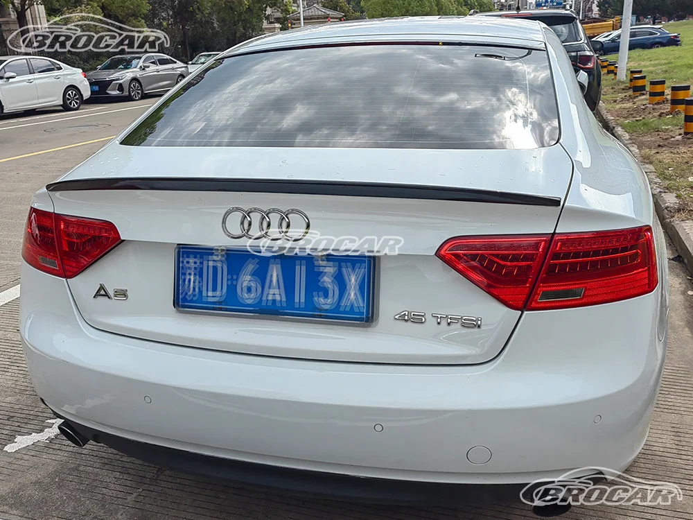 Alerón maletero Audi A5 S5 8T3 B8 B8.5 2009-2016 ABS negro brillante