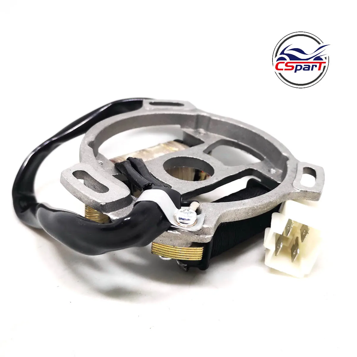 D1E41QMB Placa estator magneto Geely TB50 TB60 - imagen 3