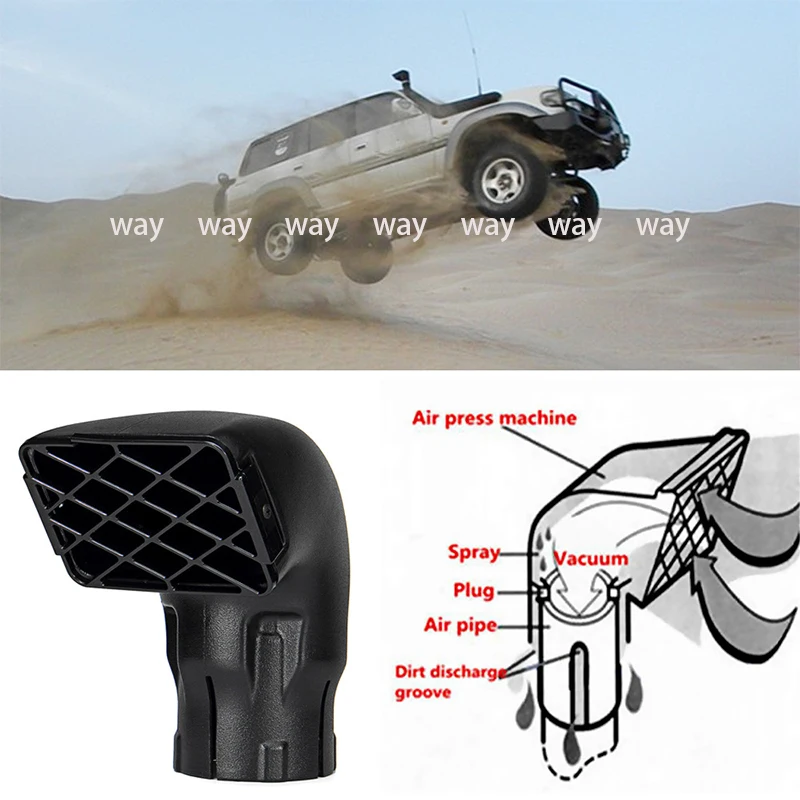 Snorkel universal de admisión para 4x4 impermeable