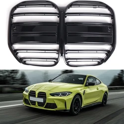 Parrilla doble riñón negro brillante BMW Serie 4 G22 G23 2021-2023