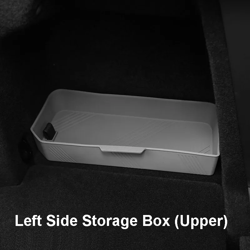 Caja organizadora maletero Tesla Model X bandeja silicona impermeable - imagen 5