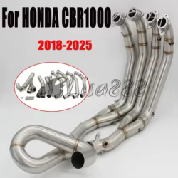 Tubo conexión escape acero inoxidable Honda CBR1000 2018-2025