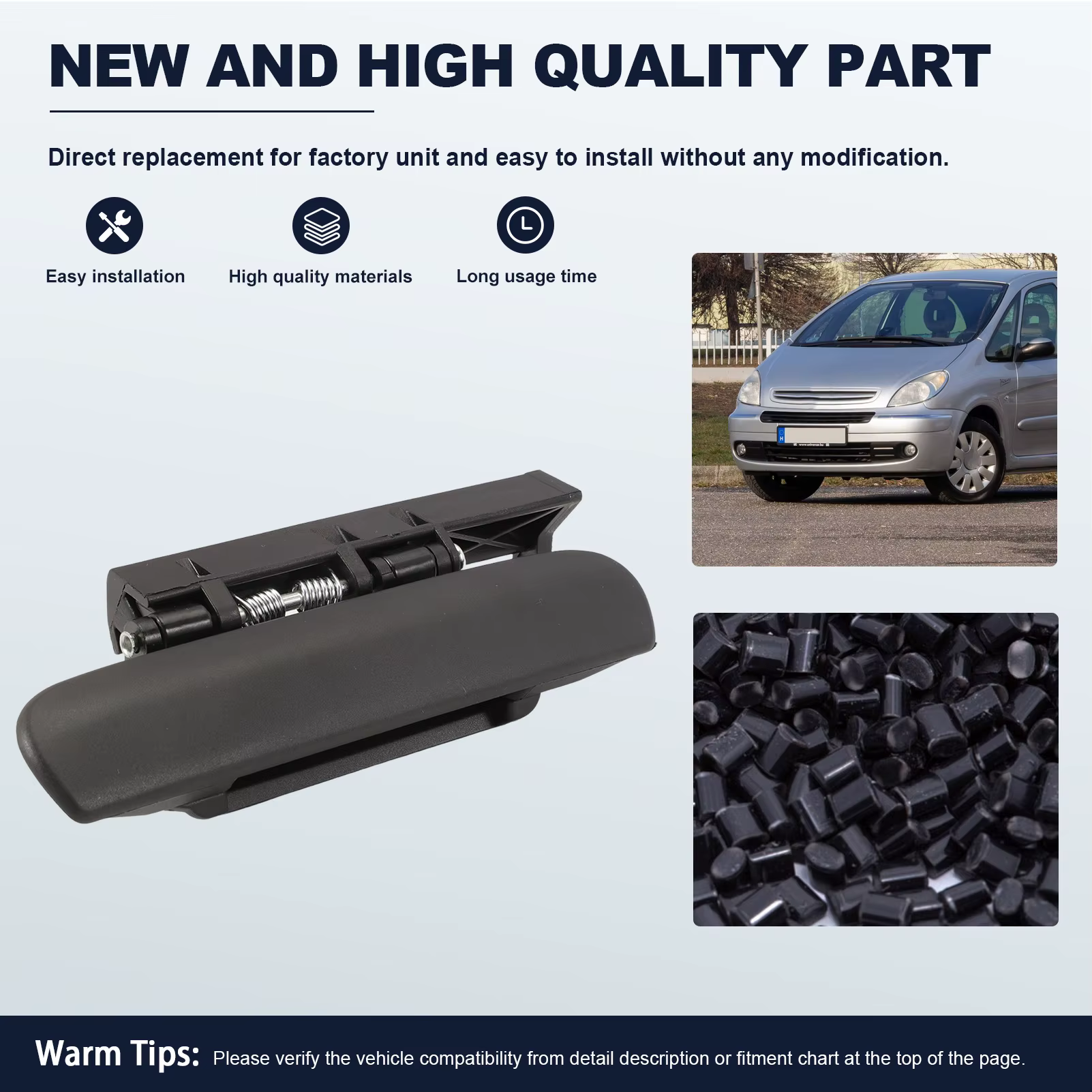 Manetas exteriores delanteras Citroën Xsara 1997-2006 9101.L8/L9 - imagen 4