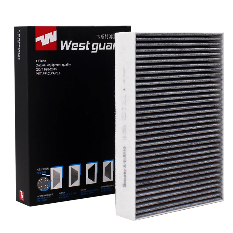 WESTGUARD-filtro de carbón activado para cabina de coche, accesorio para DISCOVERY SPORT (L550), RANGE ROVER EVOQUE (L551) 2,0 2,2 JAGUAR E-PACE CUK28016 9520 - imagen 4