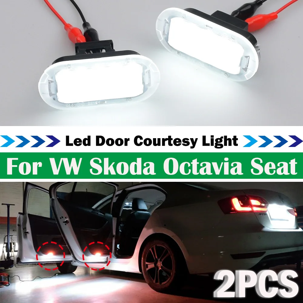 Lámpara de Corteza LED para VW Golf MK3 MK4 Polo Jetta Sharan Vento Touran Skoda Octavia Seat - imagen 3
