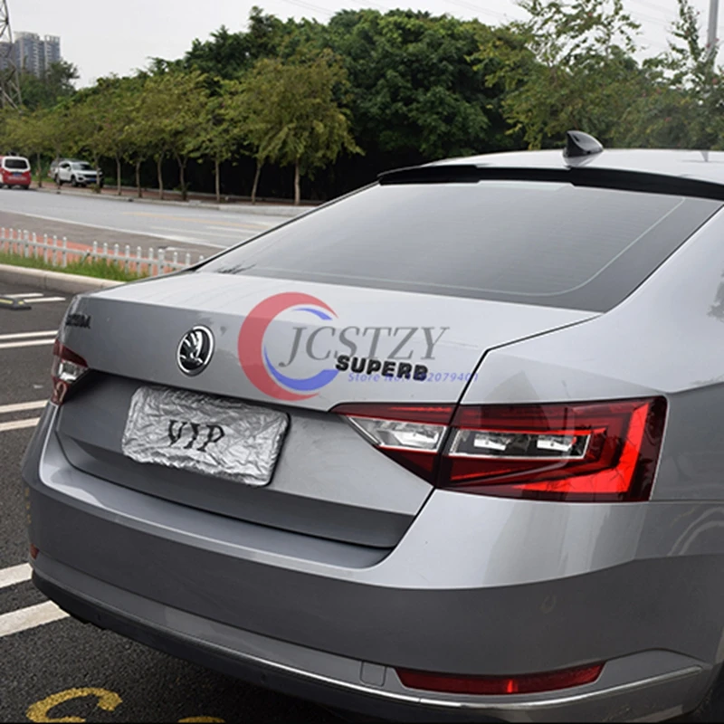 Spoiler trasero ABS Skoda Superb 2015-2019 - cubre maletero deportivo - imagen 4