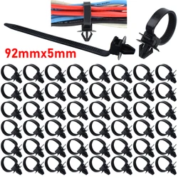 Bridas de nailon con clips sujetacables para automoción