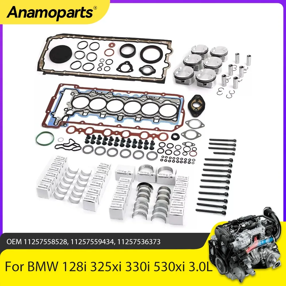 Piezas del kit de reparación