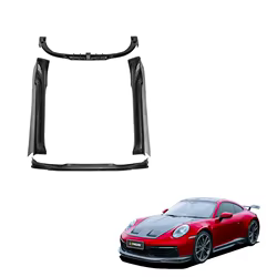 Langyu Kit de carrocería en fibra de carbono para Porsche 911 992
