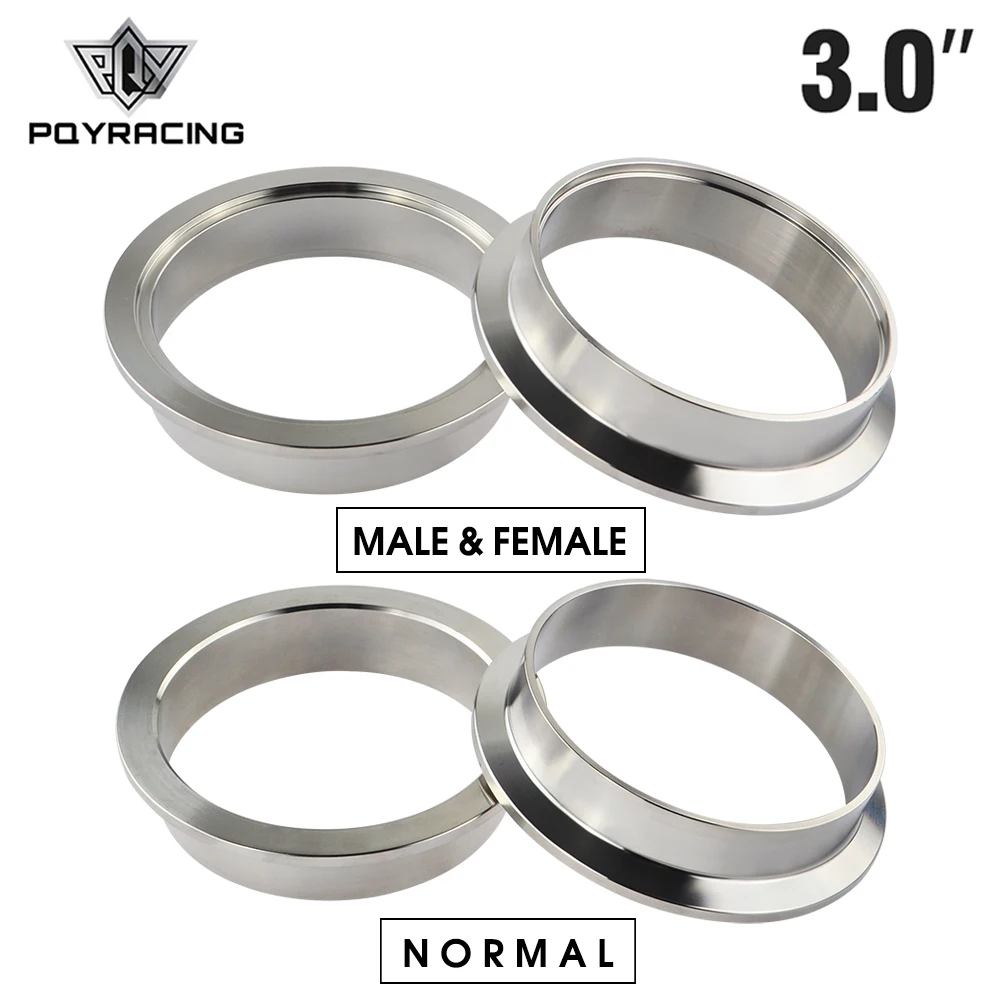 Brida V-Band PQY acero inox para turbocompresor y escape