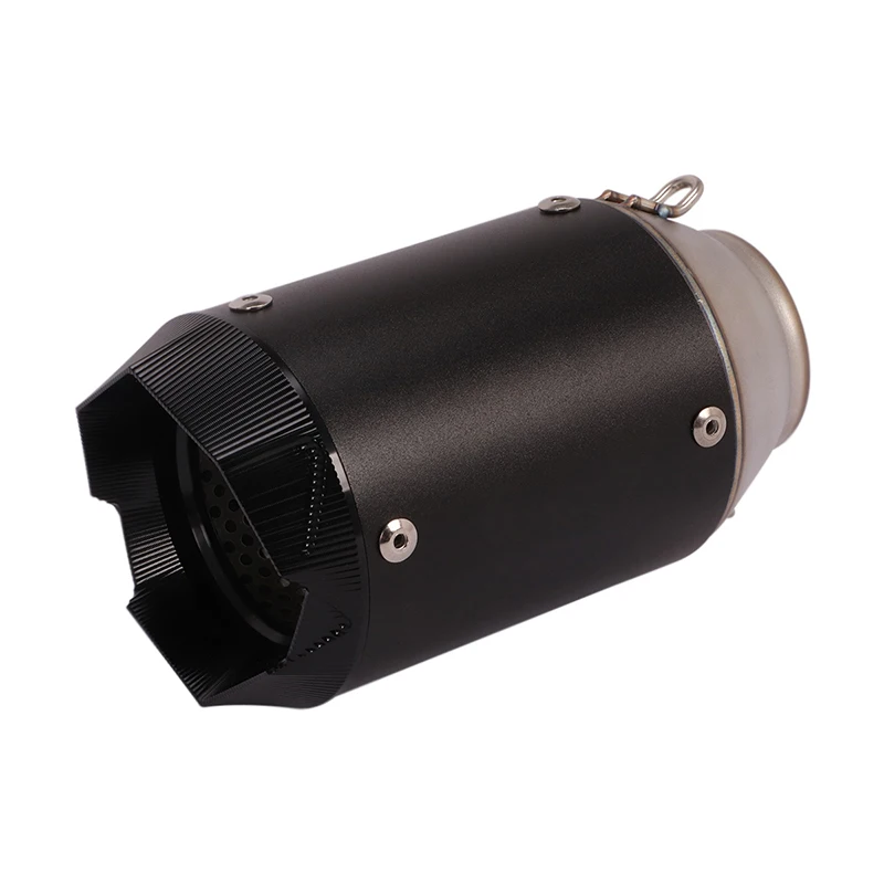 Silenciador de escape fibra de carbono tipo slip-on universal - imagen 4