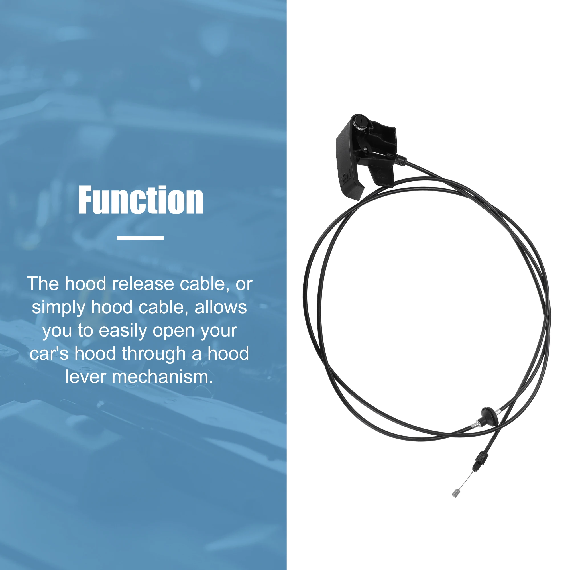 Cable de apertura del capó UXCELL para Silverado y Sierra - imagen 3