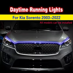 Luz diurna LED DRL flexible para KIA Sorento 2003-2022