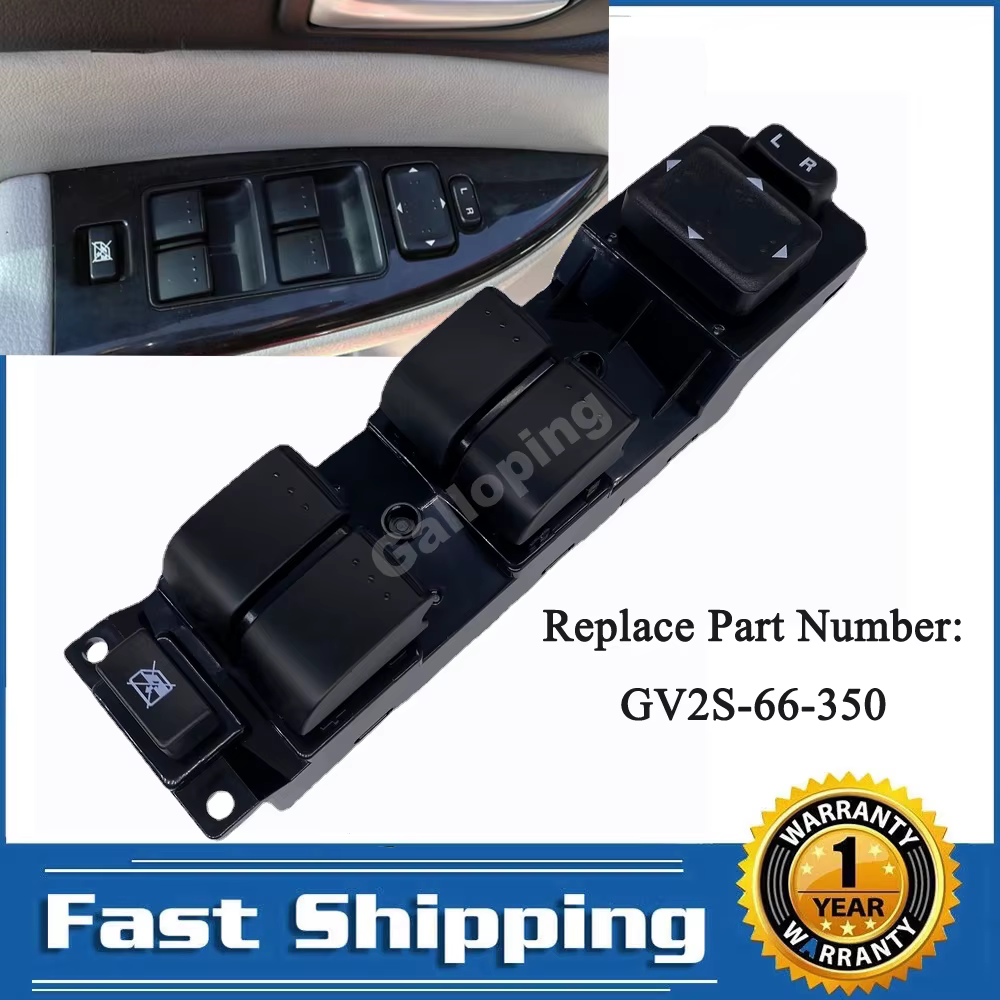Interruptor principal elevalunas Mazda 6 izquierdo GV2S-66-350